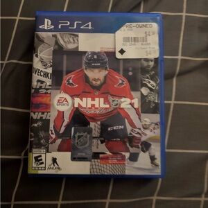 NHL 21 for PS4 - Blue Case